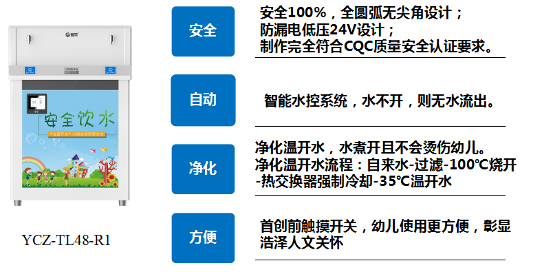 浩澤幼兒園飲水機(jī)產(chǎn)品介紹